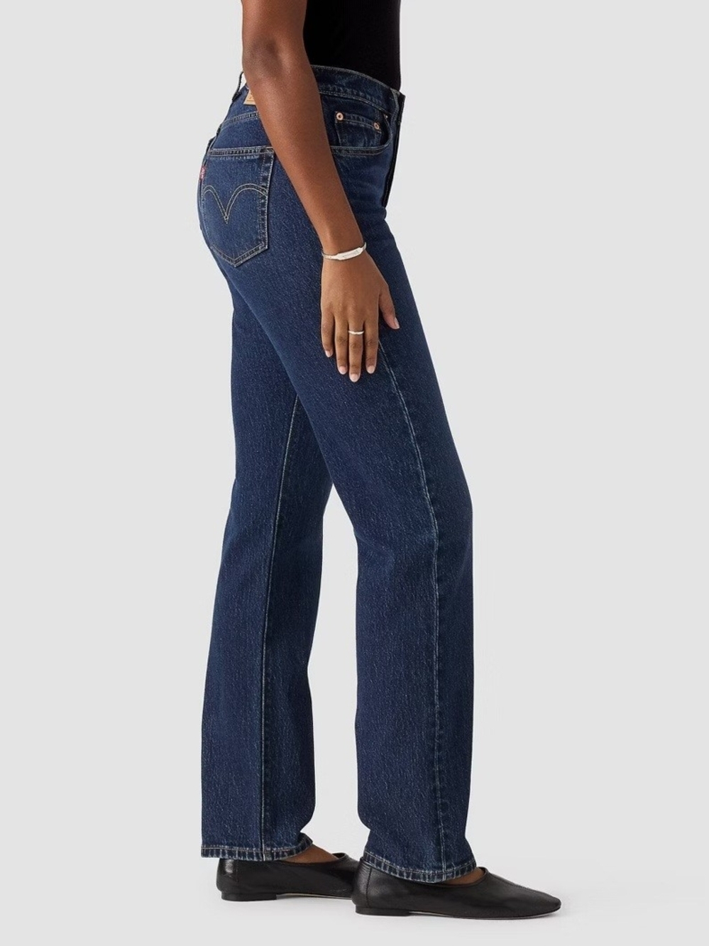 Levi's Women's 501 Curve Straight Leg Stretch Jeans - Mild Salsa - 27 X 30 - NEW - Picture 9 of 12